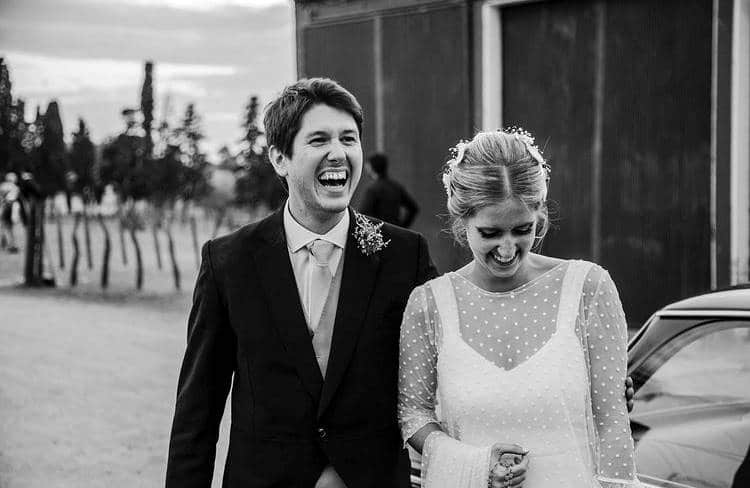 Un casamiento en una bodega en Uruguay