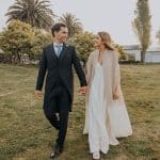 El casamiento de Magdalena Gortari y Juan Valentini
