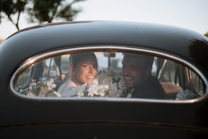 Un casamiento en un campo de polo