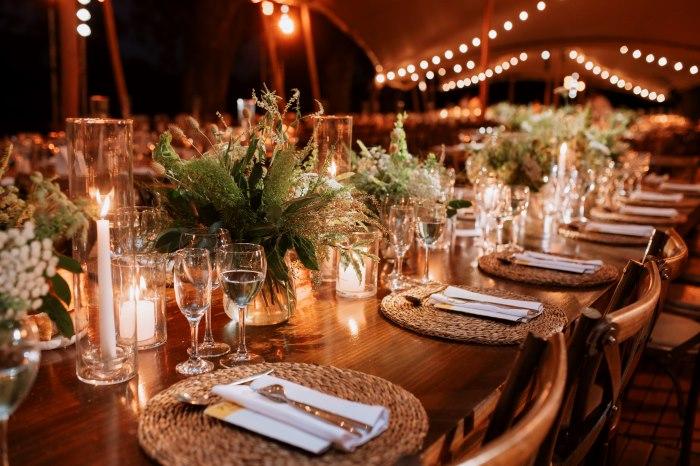 Un casamiento en un campo de polo