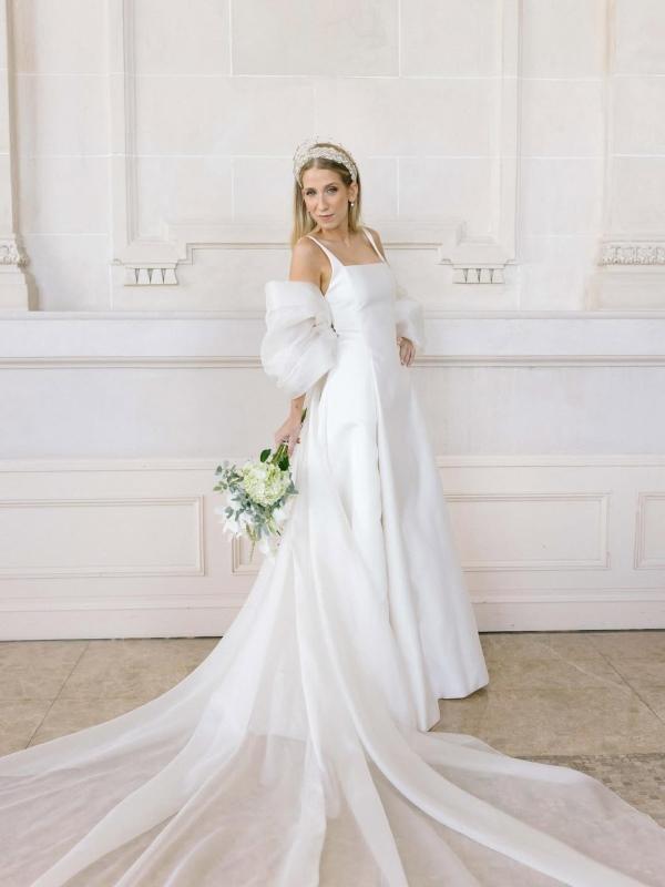 vestido de novia de Alejandra Marcalain