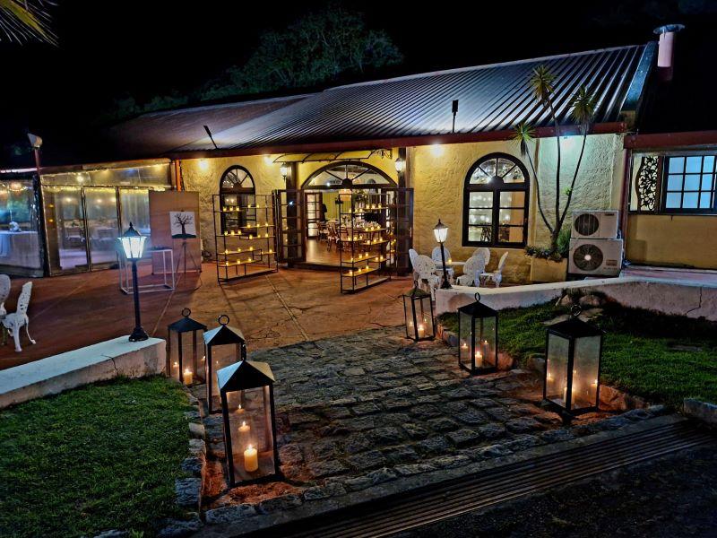 chacra la cachimba salon de fiestas entrada